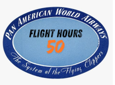 When a pilot has 50 flights, give this award